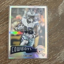 2025 Topps Chrome football CeeDee Lamb 1975 Refractor Insert #1975-9