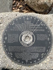 Vintage Iskenderian Racing Cams Isky 7-DW 7 Inch Degree Wheel