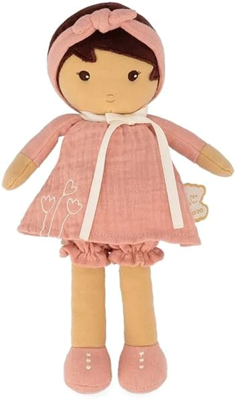 Kaloo Tendresse Amandine Soft Doll 40cm Pink Muslin Gift Box - BRAND NEW