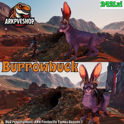 Burrowbuck High&Low Lvls Clone ASA PVE  ARK Survival Ascended