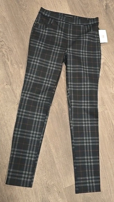 Sanctuary  Women's Black Checked Gingham Pants Size S