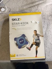 SKLZ Black Star-Kick Hands Free Solo Soccer Trainer  Fits Balls 3,4 & 5