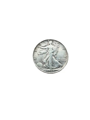 1945 50C Walking Liberty Half Dollar