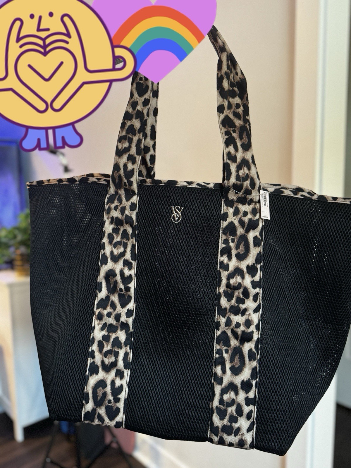 Victoria's Secret Spacious Weekender Tote Bag for Travel