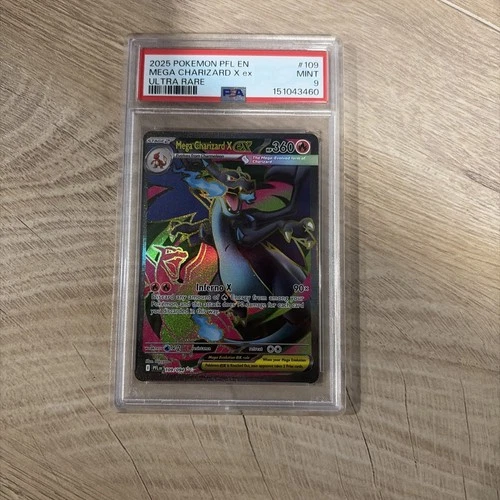 Mega Charizard x EX 109/094 PSA 9