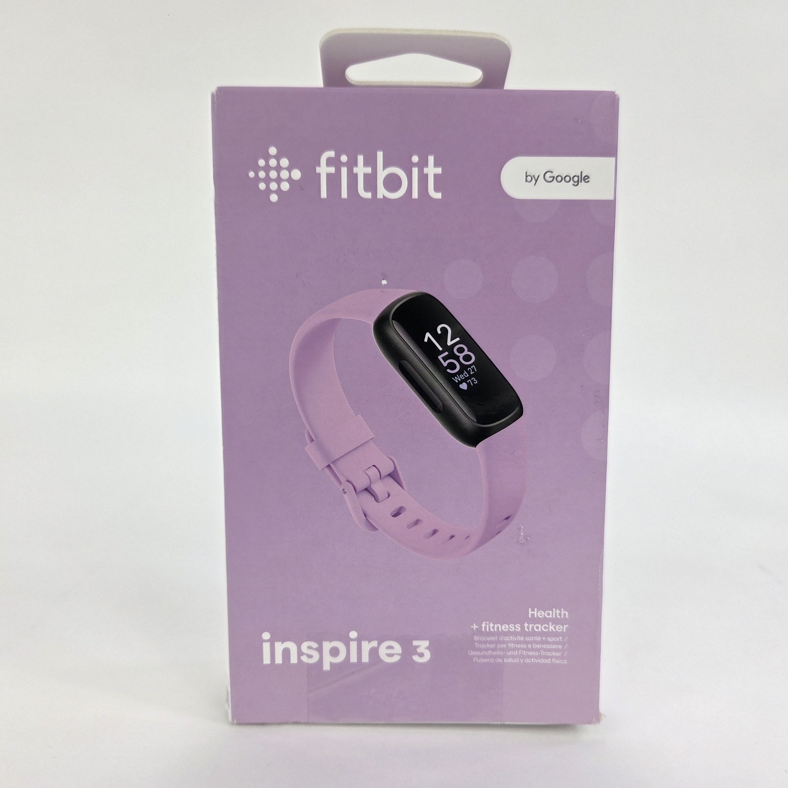 Fitbit Inspire 3 Watch Heart Rate Health & Fitness Tracker - Pink