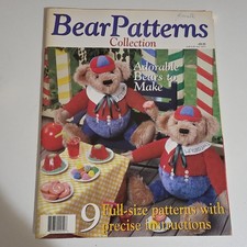 Bear Patterns Collection magazine - with patterns old rare cute