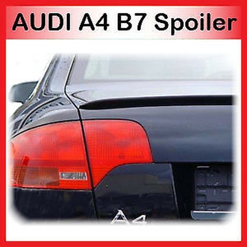 Rear Spoiler Lip For AUDI A4 B7 2004-2008 Sporty Trunk Lip