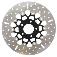 Bremsscheibe Hinten Schwarz FüR Harley Davidson Fxdwg 1584 Dyna Wide Glide 2010-