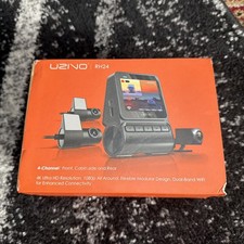 4 Channel 4K Dash Cam Front Rear Cabin Wi-Fi GPS G-Sensor Loop Recording RV Car