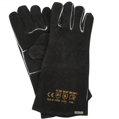 Scheitholz Feuer Holzofen Handschuh Ofen Schweißhandschuhe 1 Paar Schweißer Stulpe Hi Heat