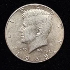 40% Silver 1965 Kennedy Half Dollar - 06-35