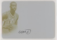 2013-14 National Treasures Horizontal Printing Plate Yellow 1/1 Trey Burke 0ex8