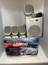 Vintage 4.1 Channel Polk Audio Computer Speaker System Model AMR90. See Video!