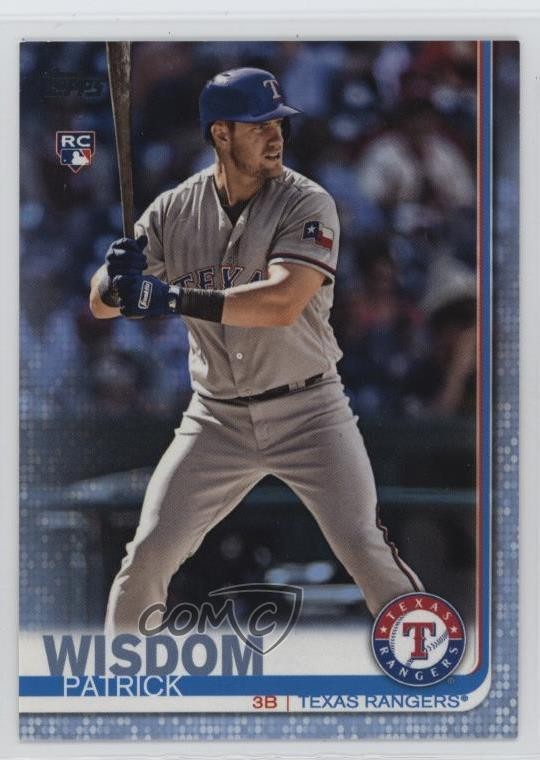 2019 Topps Father's Day Blue 15/50 Patrick Wisdom #578 13iq