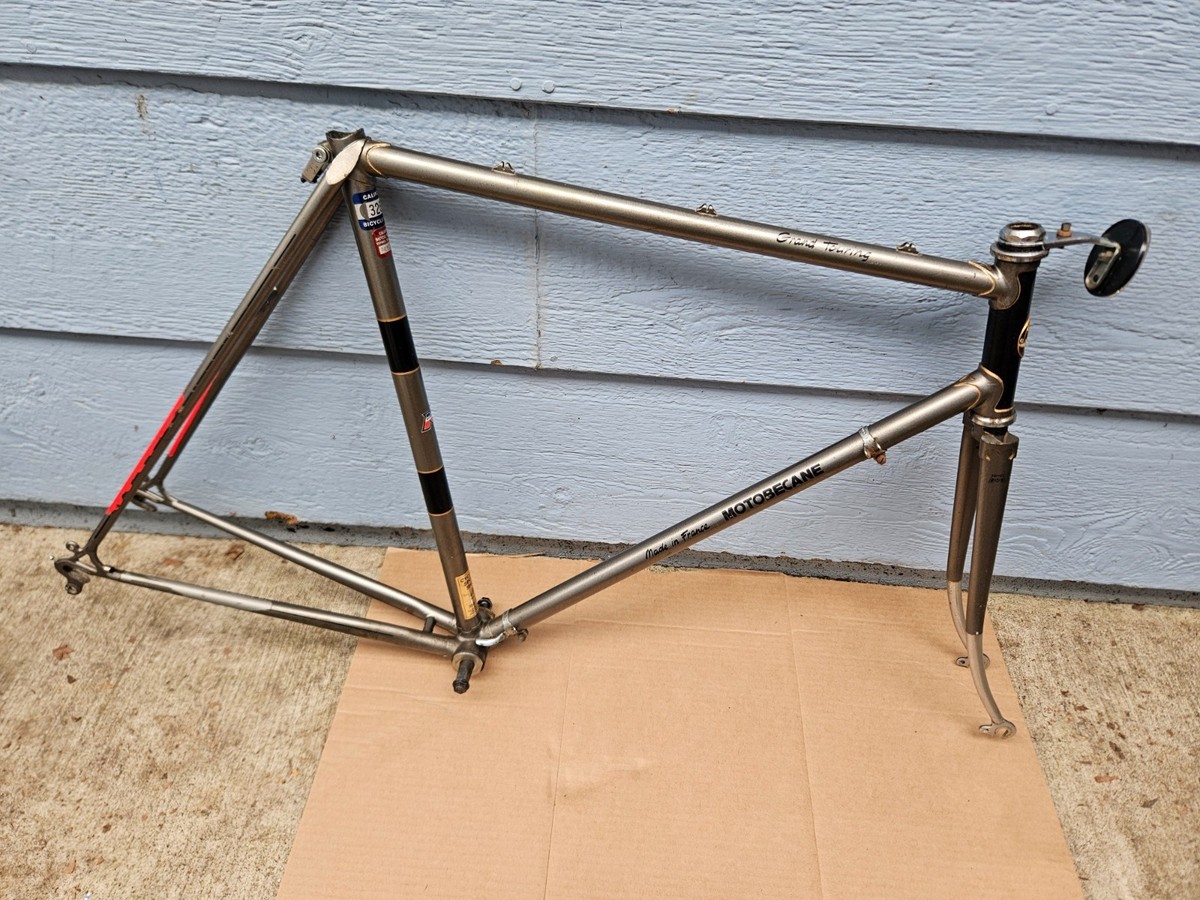 Motobecane フレーム Vintage 1978 Motobecane Grand Touring Road Bike Frame 58cm Large