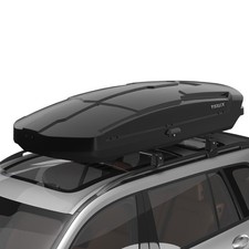 26 ft Heavy Duty ABS Vehicle Roof Top Storage Box Cargo Luggage Carrier 2 Locks