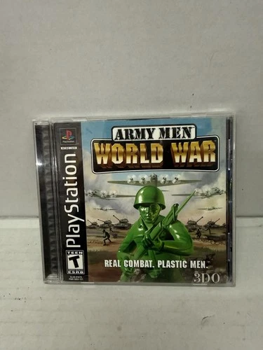 Army Men: World War (Sony PlayStation 1, PS1, 2000) Complete CIB