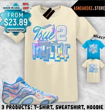 Shirt To Match Tatum 3 Tie Dye 2025 Sneaker Matching Tee True 2 Myself T-Shirt