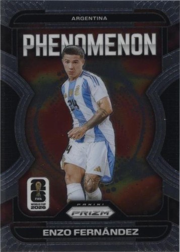2026 FIFA World Cup Panini Adrenlyn XL # 568 Enzo Fernández