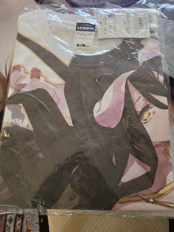 Cospa Albedo Full Graphic T-Shirt Overlord Iii Men JPN Limited XL