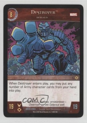 2007 VS System Marvel Coming of Galactus Box Set Destroyer #MCG-020