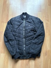 G-Star RAW Quilted Bomber Jacket S Black Padded Streetwear