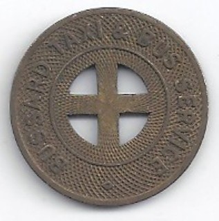 Bussard Taxi & Bus Service Longmont Colorado Transit Token CO 640 A