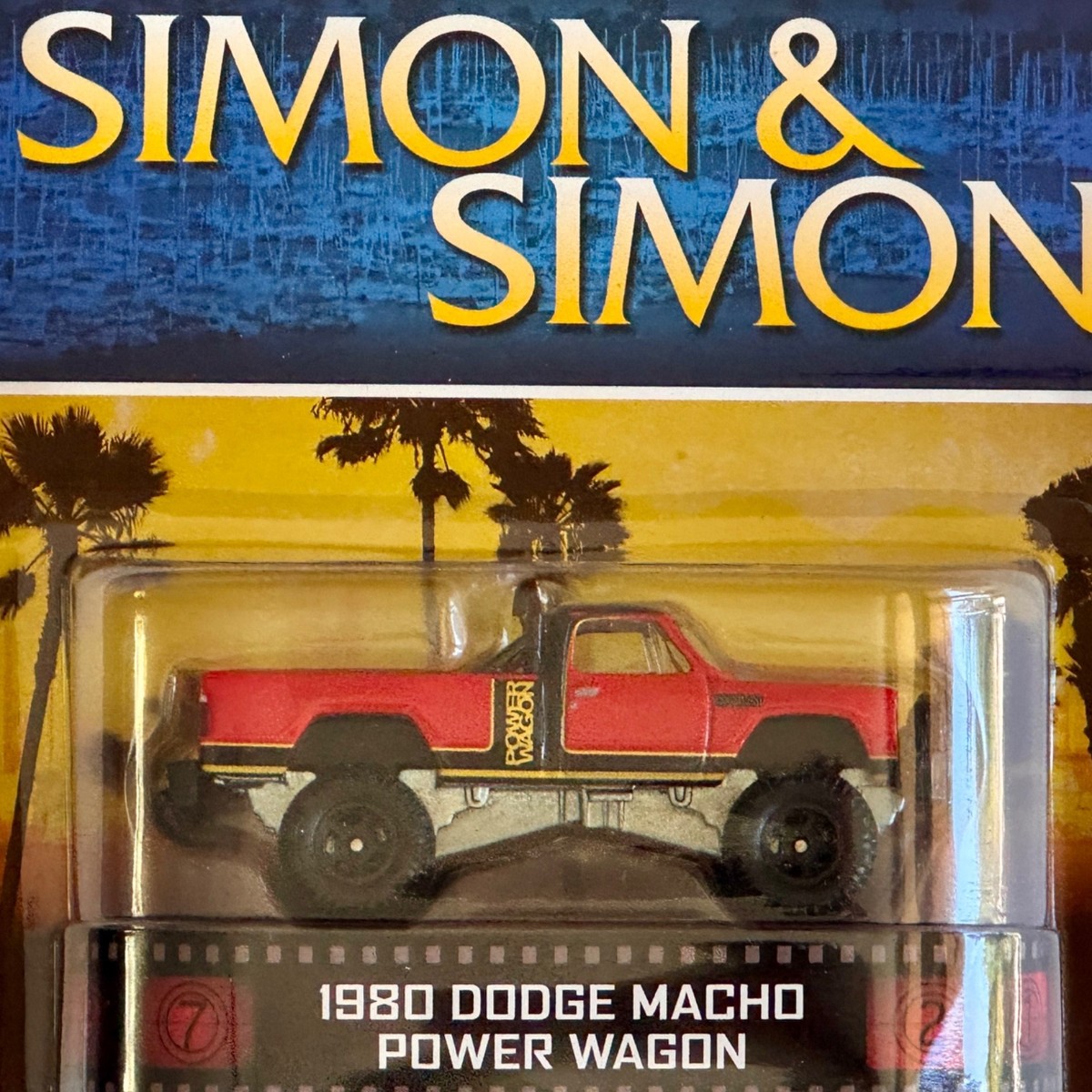 刑事ドラマ サイモン＆サイモン ダッジマッチョパワーワゴン ピックアップトラック 80 DODGE MACHO POWER WAGON * SIMON & SIMON * '13 Hot Wheels Retro
