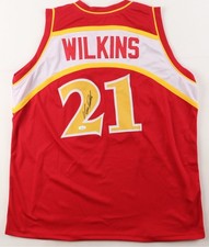 Dominique Wilkins Signed Jersey (JSA)