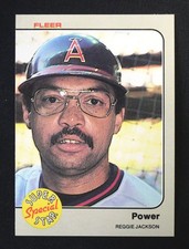 1983 Fleer Reggie Jackson & POWER #645