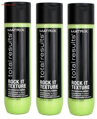 (PACK OF 3) Matrix Total Results Rock It Texture Conditioner 10 oz - 25% OFF