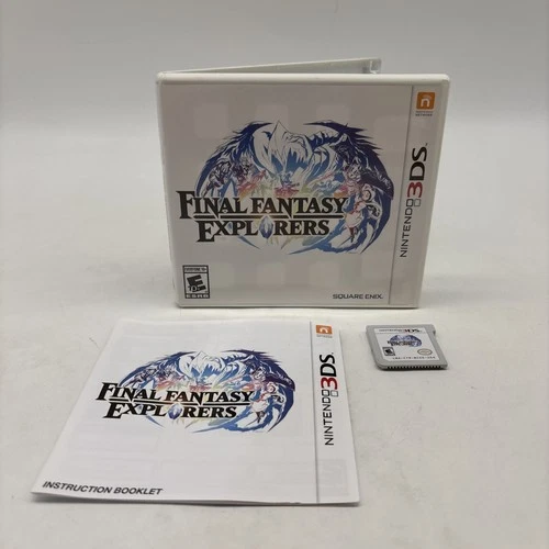 Final Fantasy Explorers (Nintendo 3DS, 2016)!