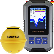 Kabelloser Fischfinder 45 m Tiefenerkennung Tragbarer Sonar-Sensor