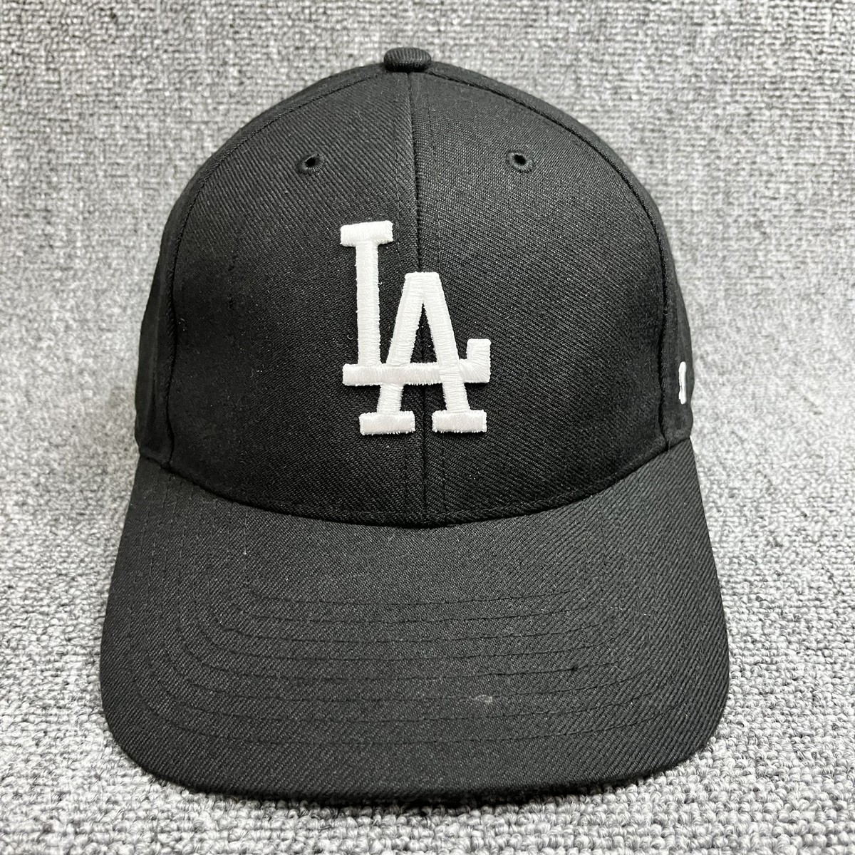 LA Dodgers '47 Brand MVP Hat Black Adjustable Hook-and-loop Strapback Baseball