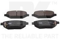 Bremsbelagsatz Scheibenbremse NK 223658 FüR Karl Opel C16 LPG