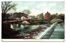 ANTQ Reedville Dam, West Thompson, Connecticut Postcard