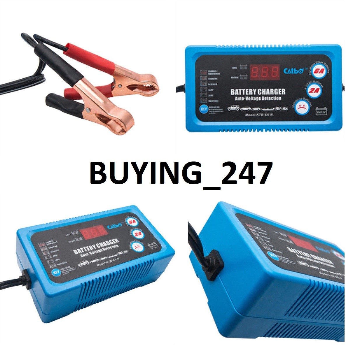 2 10 50 Amp 12v Manual Charger