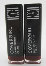 CoverGirl Lipstick Exhibitionist Creme #515 Bloodshot Lot of 2