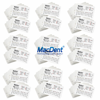 MacDent Dental Orthodontic Metal Brackets Braces Mini/Standard Roth/MBT 022/018