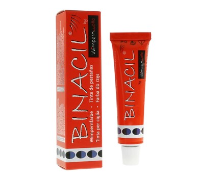 BINACIL by Wimpernwelle - Wimpern- & Augenbrauenfarbe BLAUSCHWARZ  15ml 
