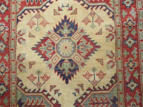 13' FEET RUNNER Afghan-Refugee Vegetable-Dye Handmade-knotted Wool Rug 586308 - Picture 7 of 10