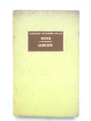 Gedichte (Conrad Ferdinand Meyer) (ID:68881)