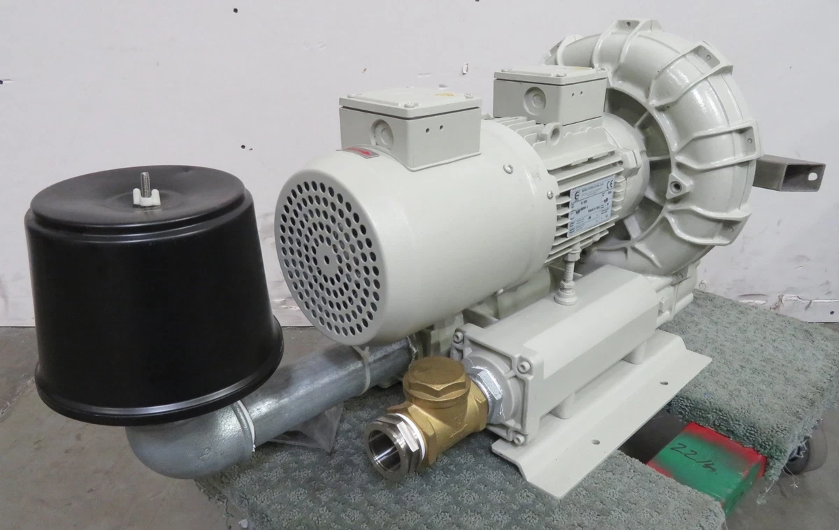C192741 Mapro CL12/21 Regenerative Blower 300hPa w/ Bronzoni 3Ph 