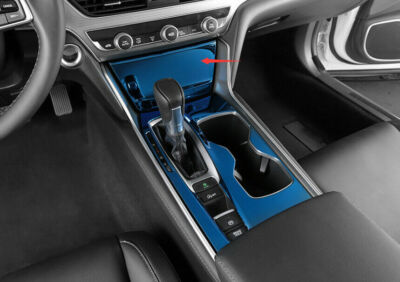 For Honda Accord 2018-20 Blue Metalic Center Console Cigarette Lighter  Panel