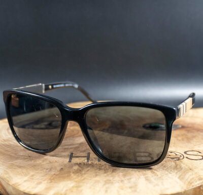 Burberry Briar BE4181 3001/87 Womens Sunglasses Black Frame Blue