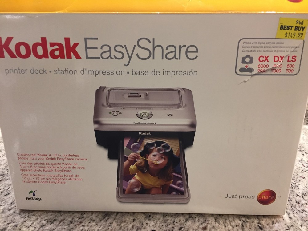 Kodak Easyshare Printer CX6000 7000, DX6000 7000, LS600, 700