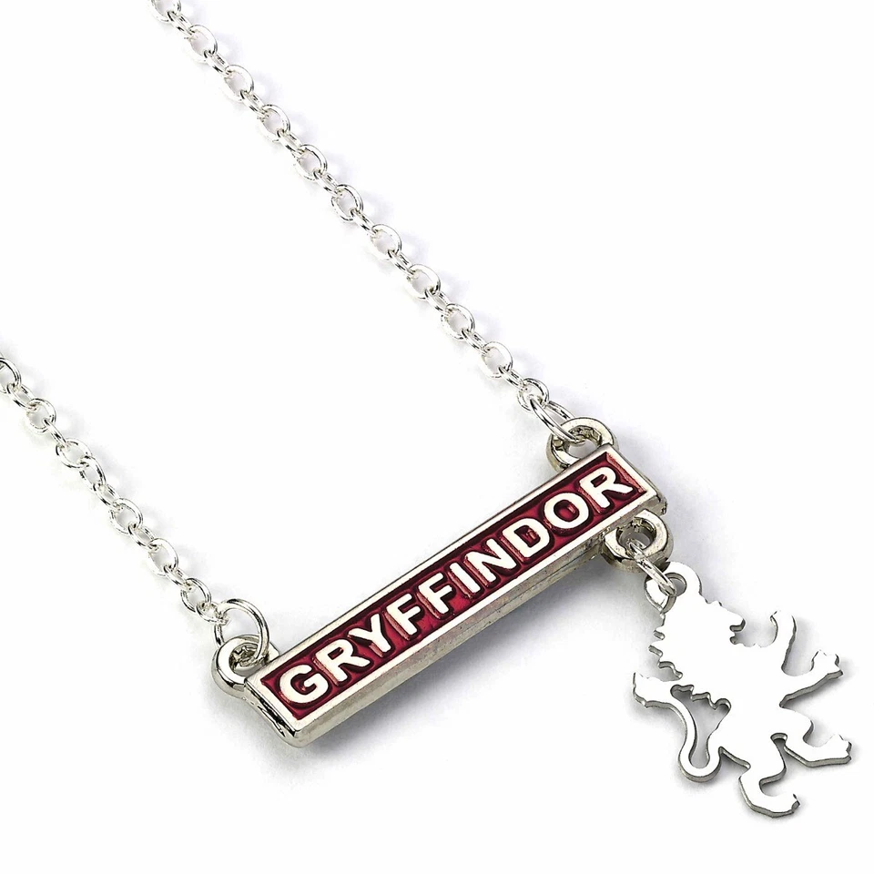 Harry Potter Collana Grifondoro Gryffindor Originale + Confezione Ufficiale - Immagine 4 di 4