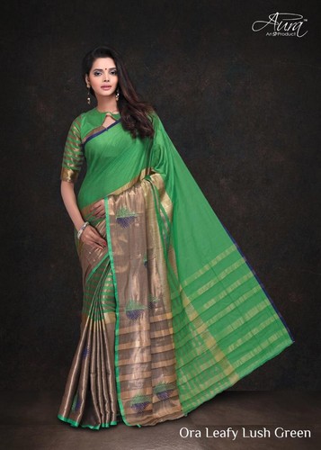 Cotton rosato magenta indiano oro Bollywood lussureggiante Sari Saree Arancione Fancy blu Ethnic Silk Wedding Designer nuziale Pn rosa verde wfE1ROqWW