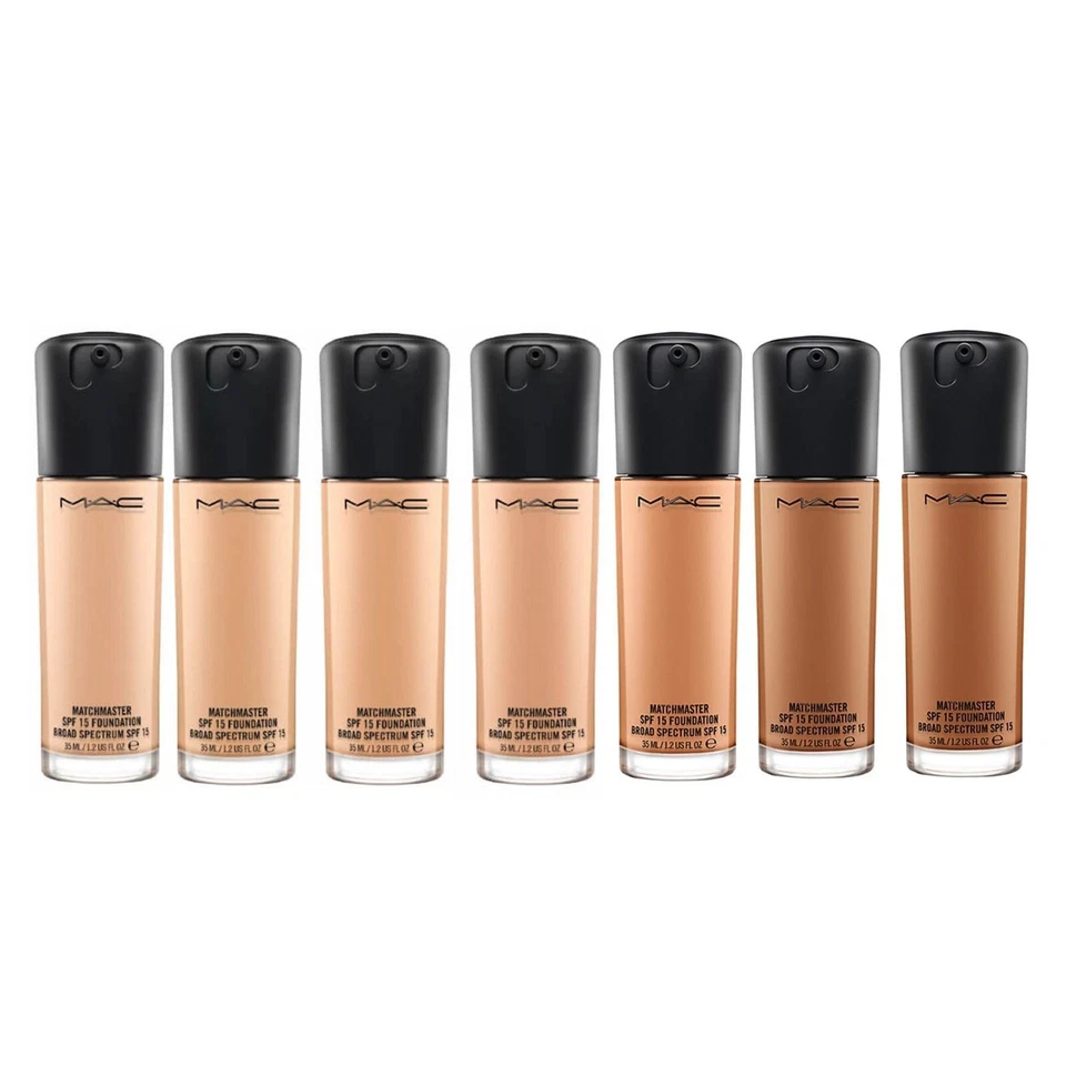 MAC MatchMaster LSF15 Foundation 35 ml volle Größe verschiedene Farbtöne erhältlich - Bild 2 von 3